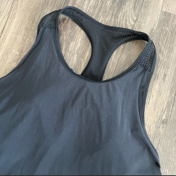 Lululemon Fit Physique Tank Black / Suited Print White Black Size 4 - Picture 3 of 15